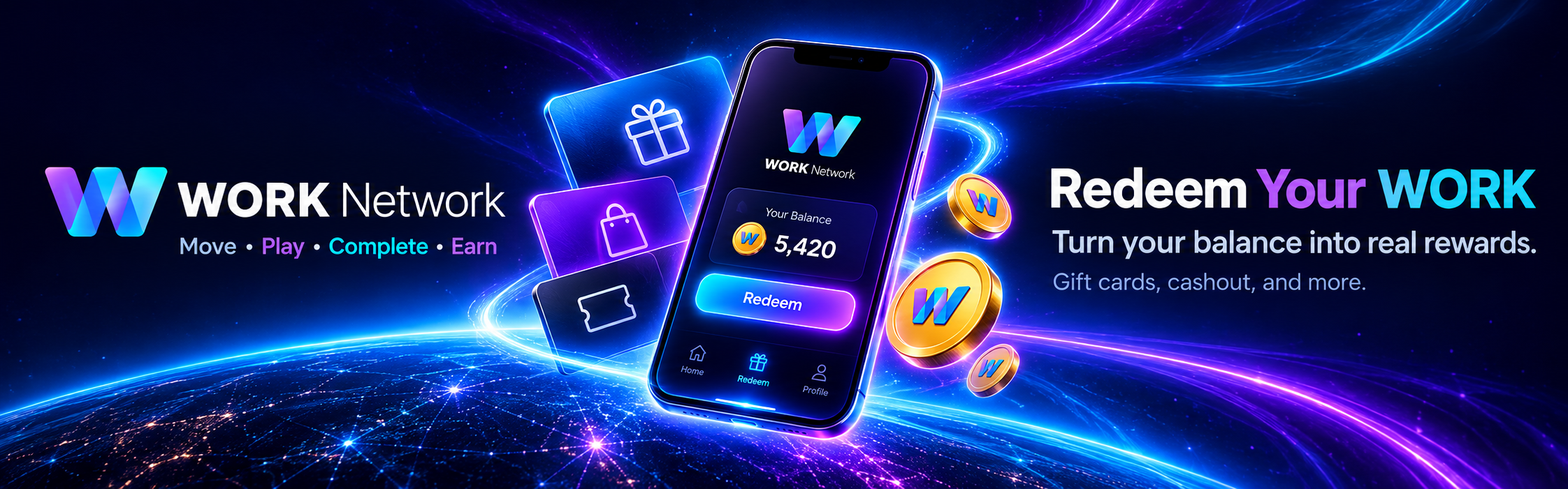 Redeem WORK website banner