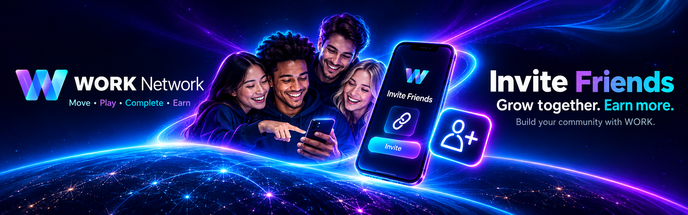 Referral website banner
