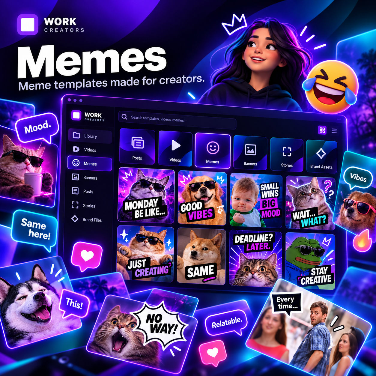 Meme preview placeholder