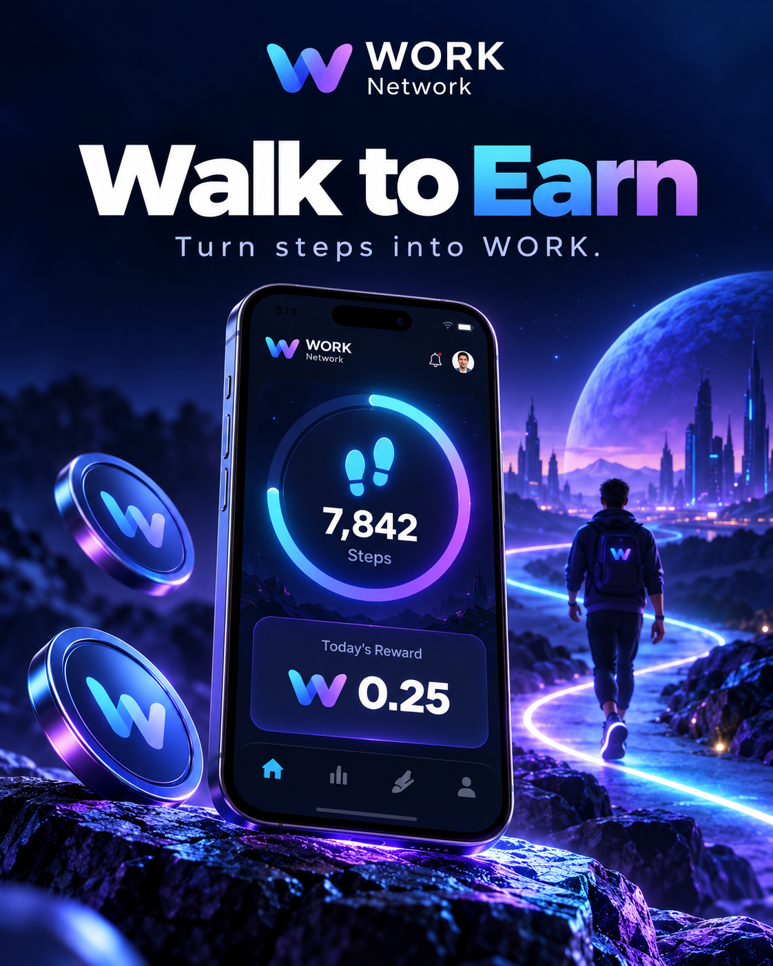 Walk to Earn post