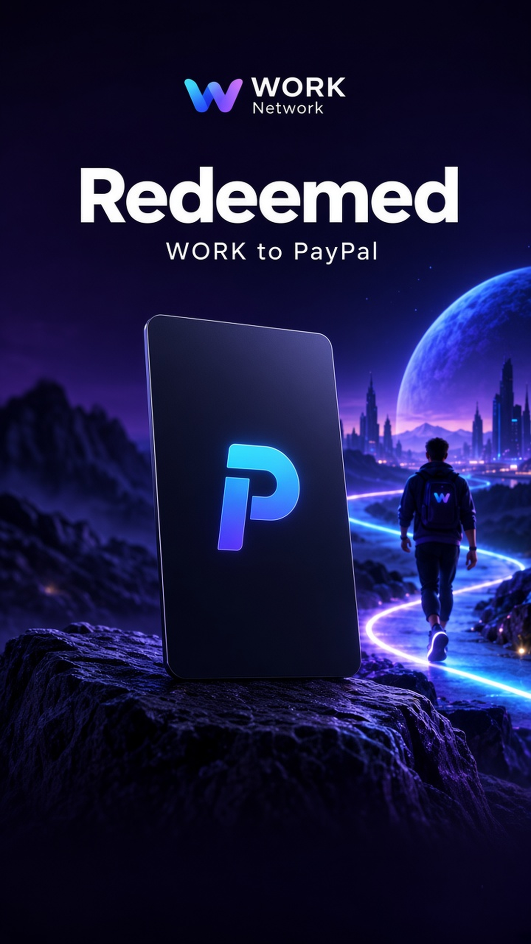 WORK redeemed to PayPal story